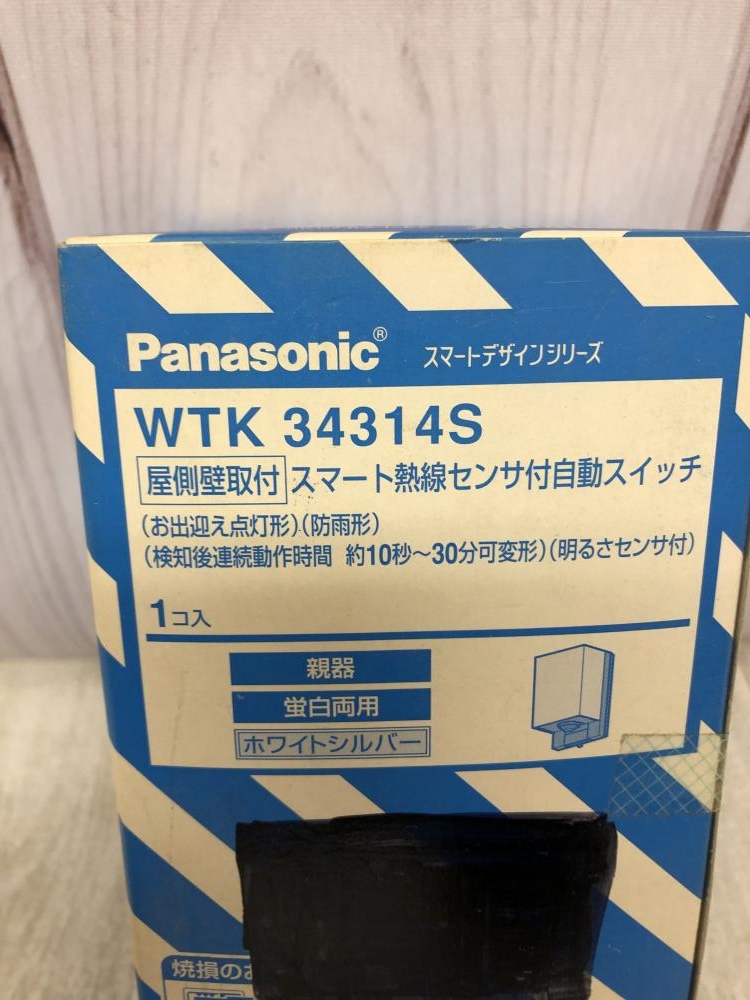 Panasonic パナソニック スマート熱線センサ付自動スイッチ WTK34314S