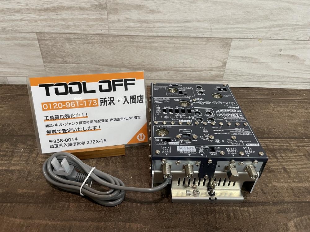 日本アンテナ 4K/8K CATV/BS・CS-IFブースター S35GSE2の中古 未使用品