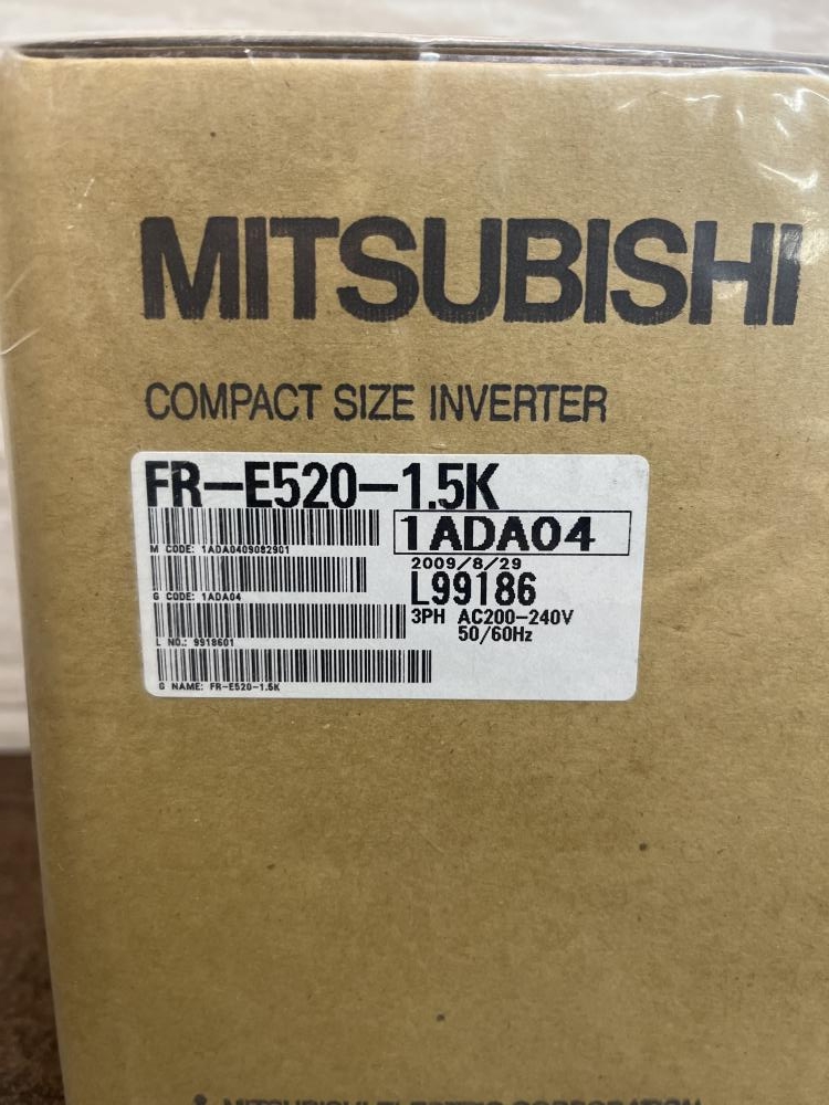 MITSUBISHI 三菱 インバータ FR-E520-1.5kの中古 未使用品 《埼玉・入間》中古工具販売の専門店│ ツールオフ所沢入間店  ｜中古工具販売のツールオフ