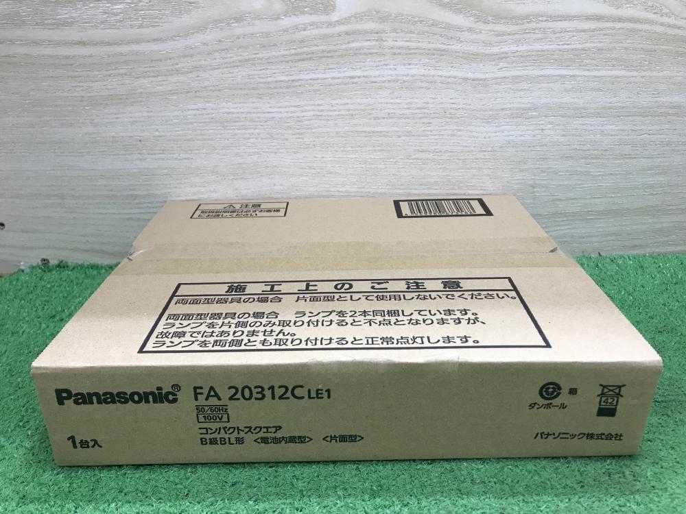 Panasonic LED誘導灯・表示パネル FA20312CLE1+FK20307+FK20316の中古