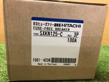 日立 HITACHI ヒューズフリー遮断器 SXKN125-C 3P 100Aの中古 未使用品 《大阪・枚方》中古工具販売の専門店│ ツールオフ枚方店  ｜中古工具販売のツールオフ