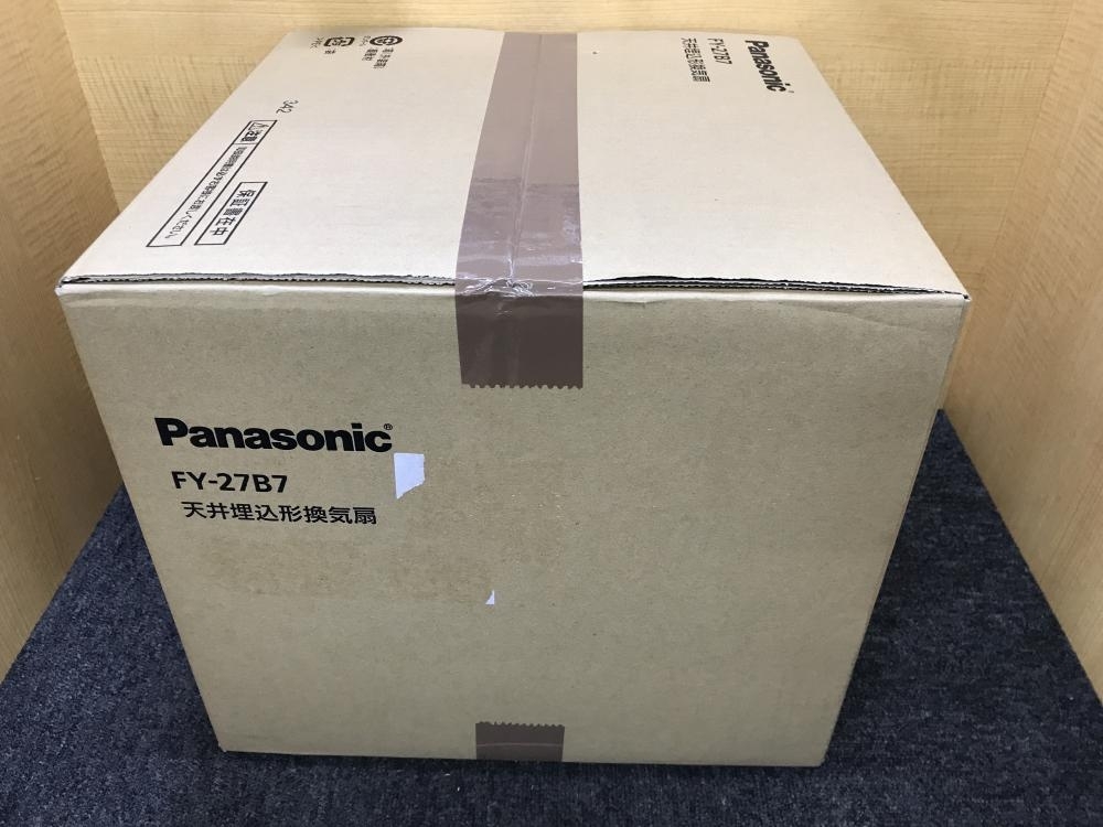 Panasonic パナソニック 天井埋込形換気扇 ルーバー付 FY-27L56+FY