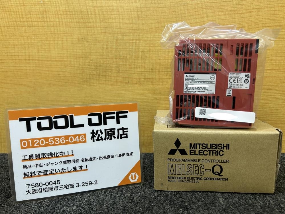 三菱 MITSUBISHI 電源ユニット シーケンサ Q61Pの中古 未使用品 《大阪