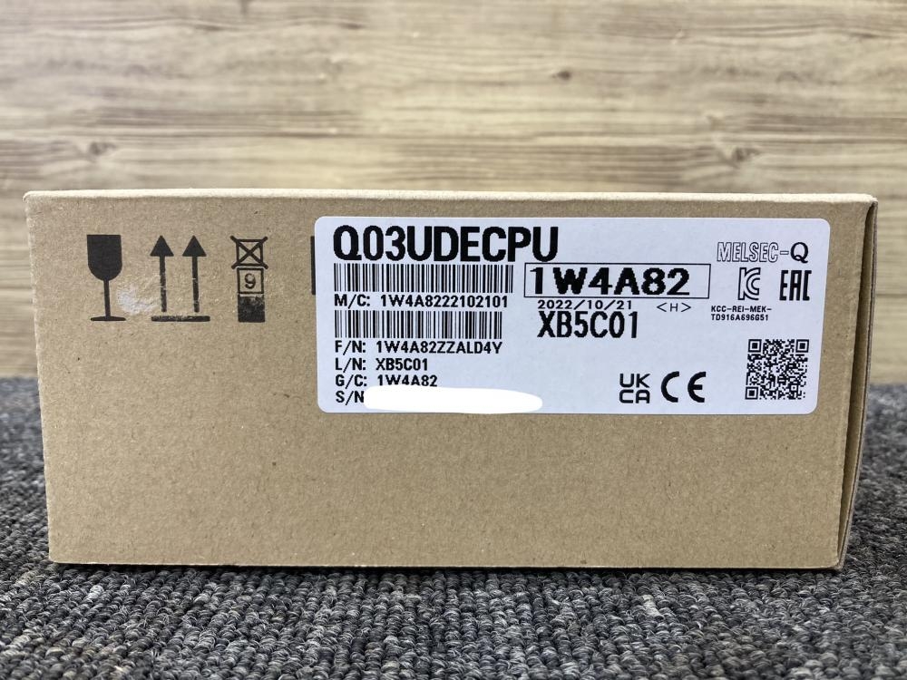 三菱電機 MELSEC-QシリーズシーケンサCPU ユニバーサルモ Q03UDECPUの中古 未使用品 《大阪・松原》中古工具販売の専門店 │ツールオフ松原店 ｜中古工具販売のツールオフ