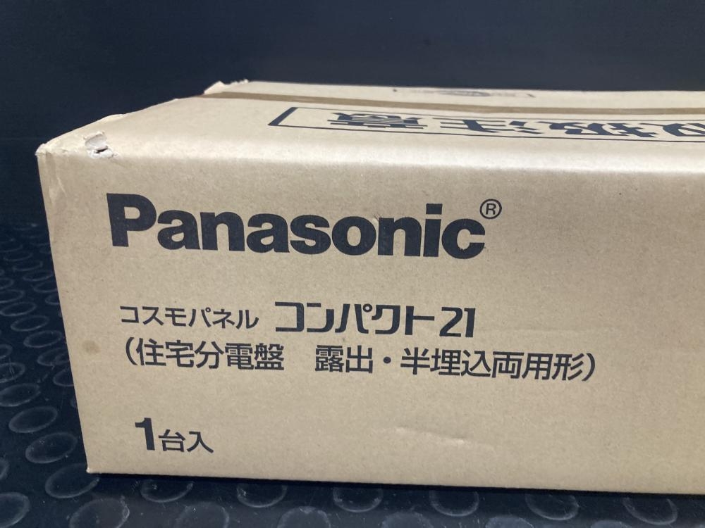 パナソニック Panasonic 住宅分電盤 コスモパネルコンパクト21 BQR8362の中古 未使用品  《大阪・松原》中古工具販売の専門店│ツールオフ松原店 ｜中古工具販売のツールオフ