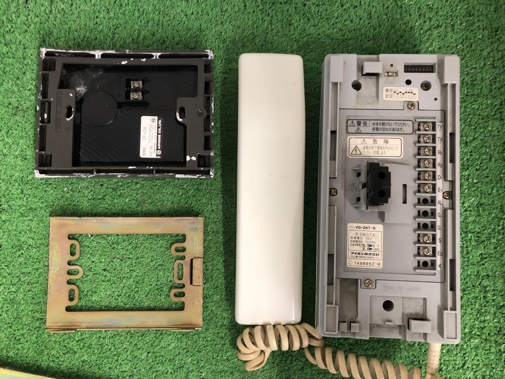 アイホン ドアホン・インターホンセット VG-2AT-5の中古 ジャンク