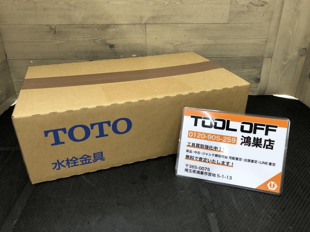 TOTO トートー 壁付サーモスタット混合水栓 TBY01402Jの中古 未使用品