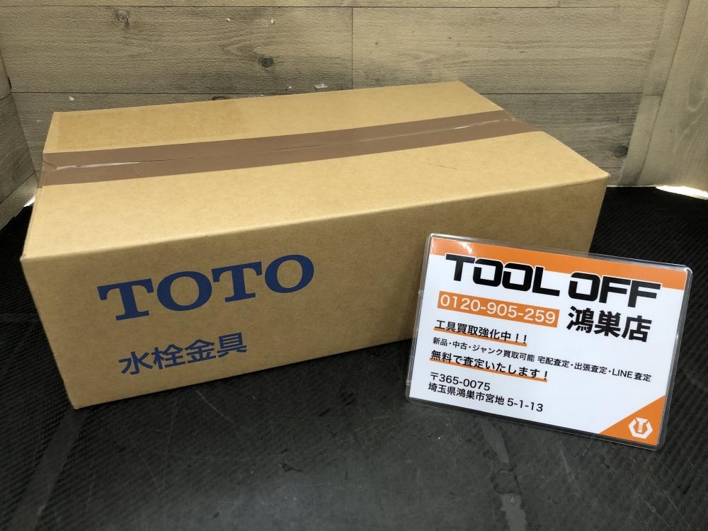 TOTO トートー 壁付サーモスタット混合水栓 TBY01408JV1の中古 未使用