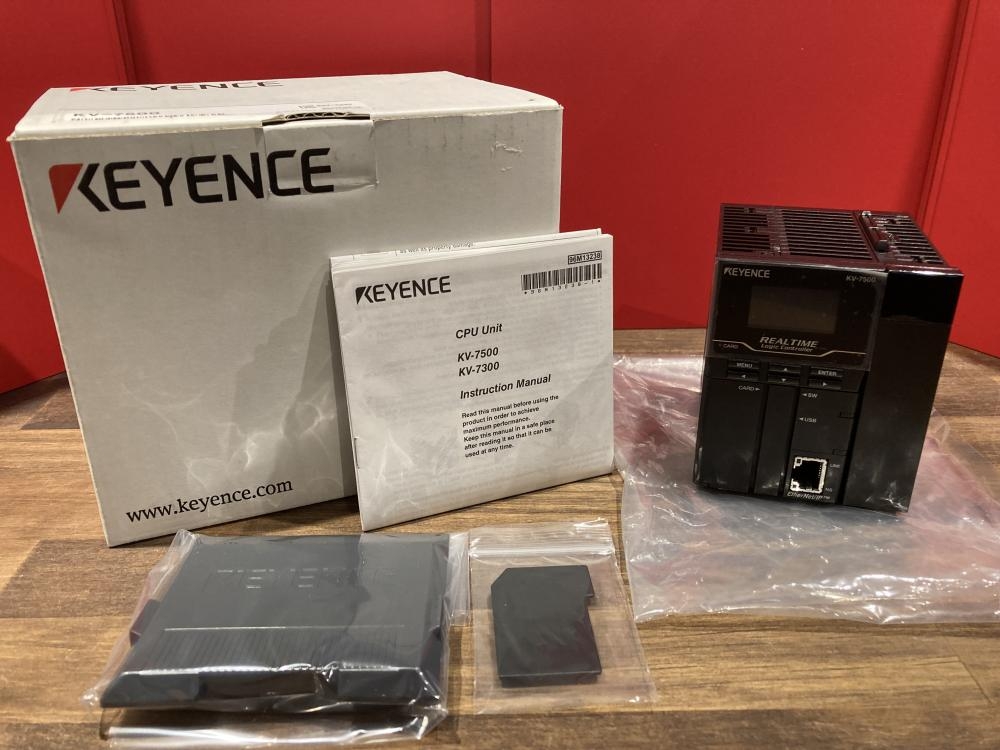 KEYENCE CPUユニット KV-7500の中古 未使用品 《埼玉・上尾》中古工具