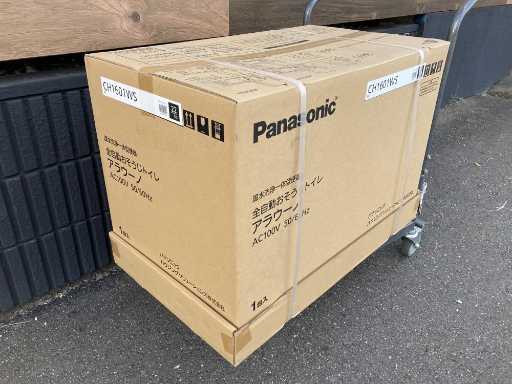 再入荷新品未開封　PanasonicアラウーノS160タイプ1　CH1601WS+CH160F（標準配管セット） 便器