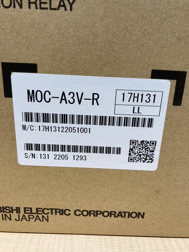 三菱電機 過電流継電器 MOC-A3V-Rの中古 未使用品 《埼玉・上尾》中古工具販売の専門店│ ツールオフ上尾店 ｜中古工具販売のツールオフ