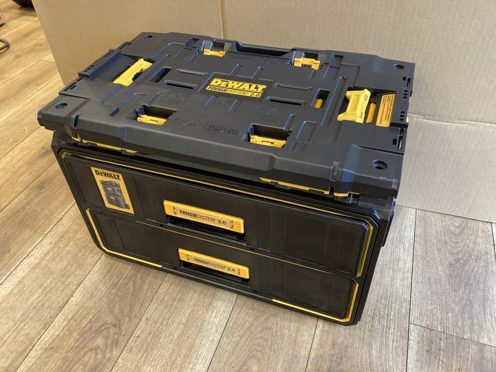 デウォルト DEWALT 2段チェスト ツールケース タフシステム2.0
