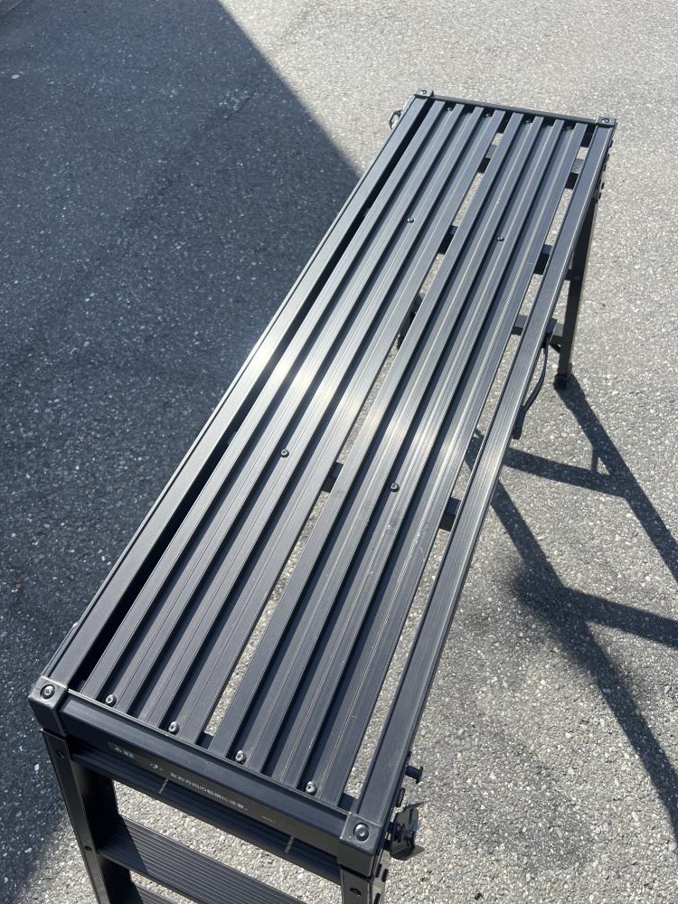 長谷川 ハセガワ アルミ足場台 ブラック DRXB-1075の中古 中古A(美品
