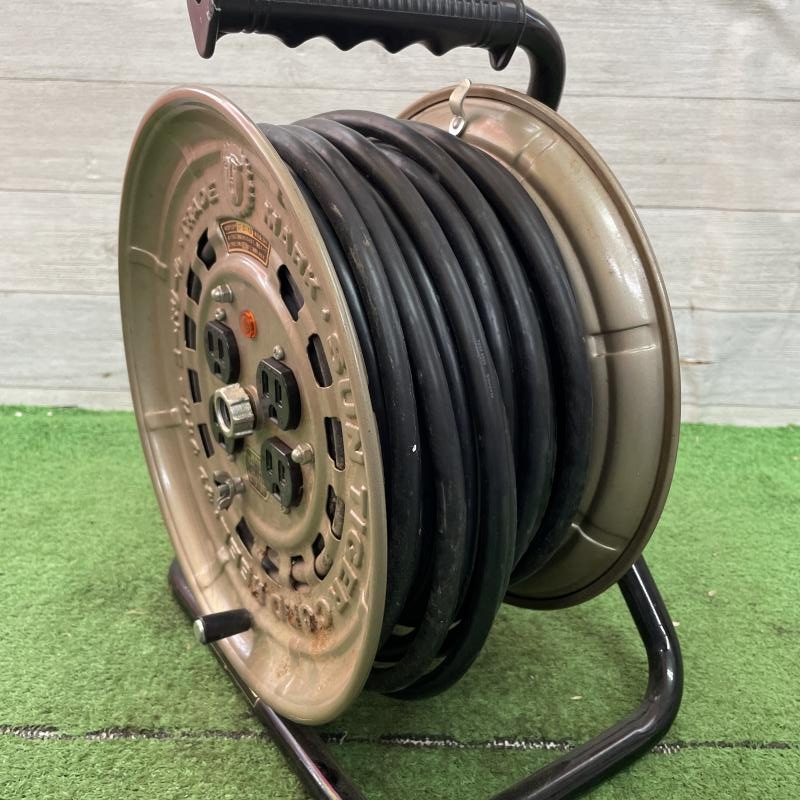 ☆長期保管品☆ HATAYA ハタヤ サンタイガーリール 100V コード
