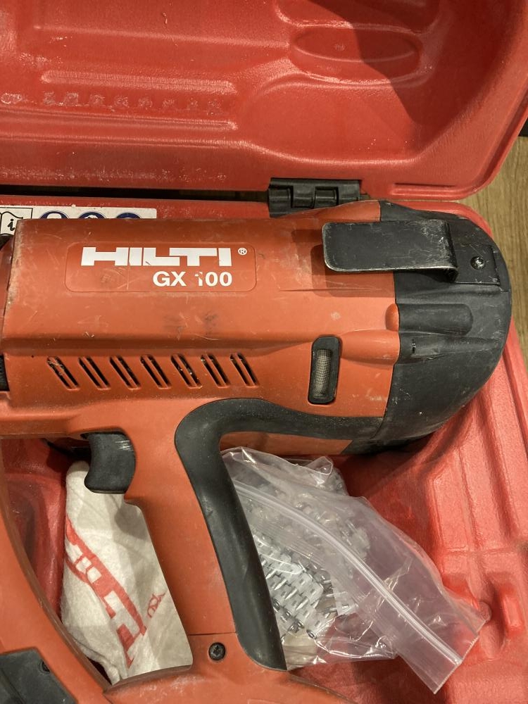 HILTI ヒルティ ガス式鋲打機 GX100の中古 ジャンク 《埼玉・上尾》中古工具販売の専門店│ ツールオフ上尾店 ｜中古工具販売のツールオフ