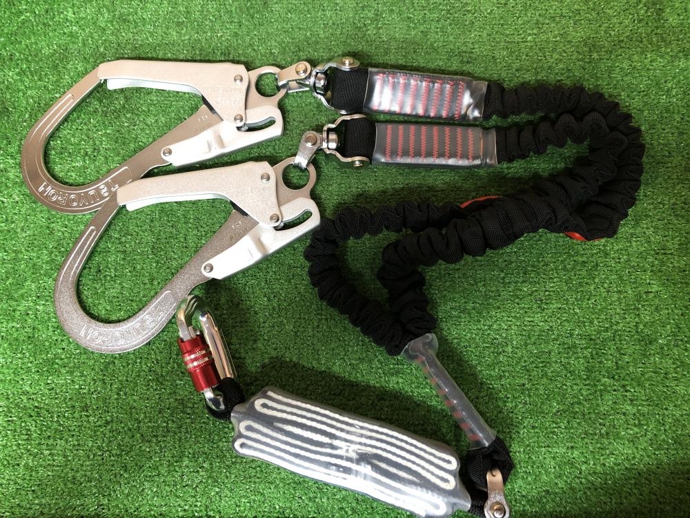藤井電工 フルハーネス用ツインランヤード THL-2-NV93SV-21KS 藤井電工 フルハーネス用ツインランヤード THL-2-NV93SV-21KS