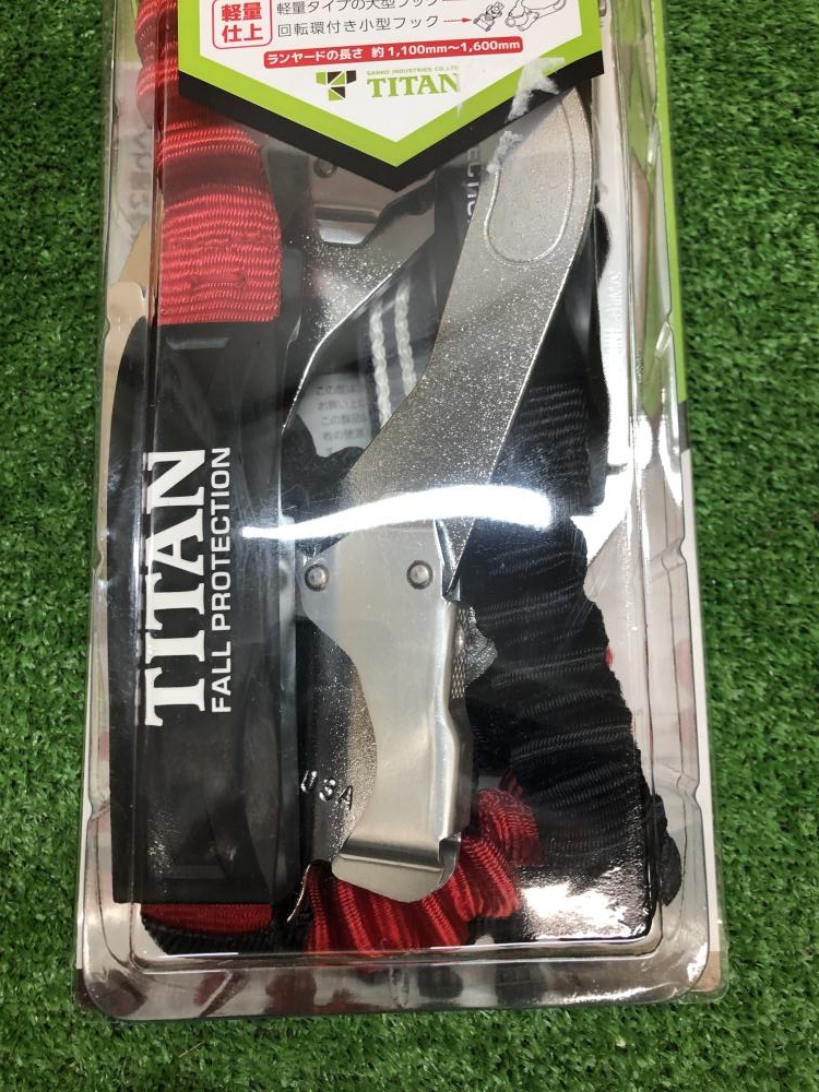 TITAN タイタン サンコー フルハーネス型用ランヤード B-HLW01の中古 未使用品 《大阪・枚方》中古工具販売の専門店│ ツールオフ枚方店  ｜中古工具販売のツールオフ