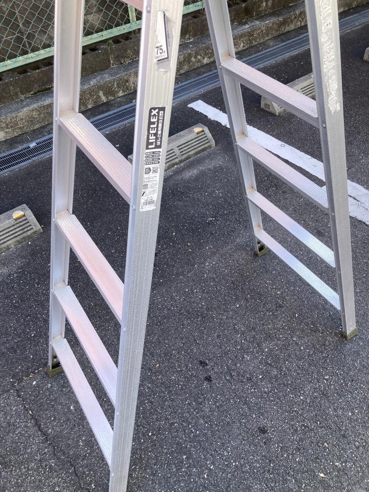 値引き　はしご兼用脚立６段　中古　MAX-180　 LIFELEX ライフレックス はしご兼用脚立6段 HKK-180の中古 中古C傷汚れ