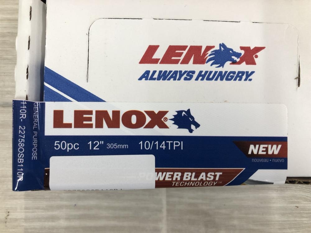 LENOX セーバーソーブレード 50枚 305mm 22758OSB110Rの中古 未使用品