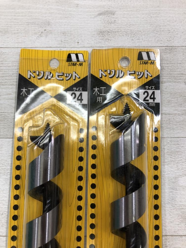 STAR-M 木工用ドリルビット 24㎜の中古 未使用品 商品詳細 ｜中古工具 