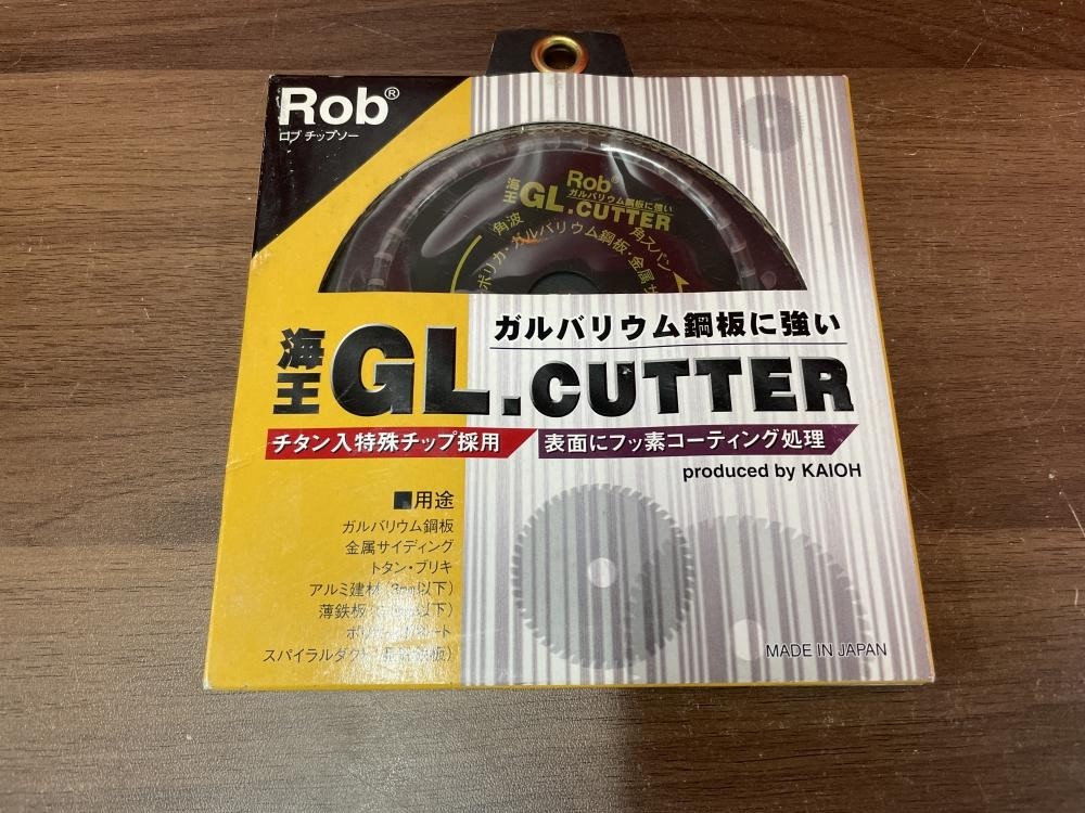 Rob ロブチップソー 海王 GL.CUTTER 外径100m/m 内径20m/mの中古 未使用品 《埼玉・入間》中古工具販売の専門店│  ツールオフ所沢入間店 ｜中古工具販売のツールオフ