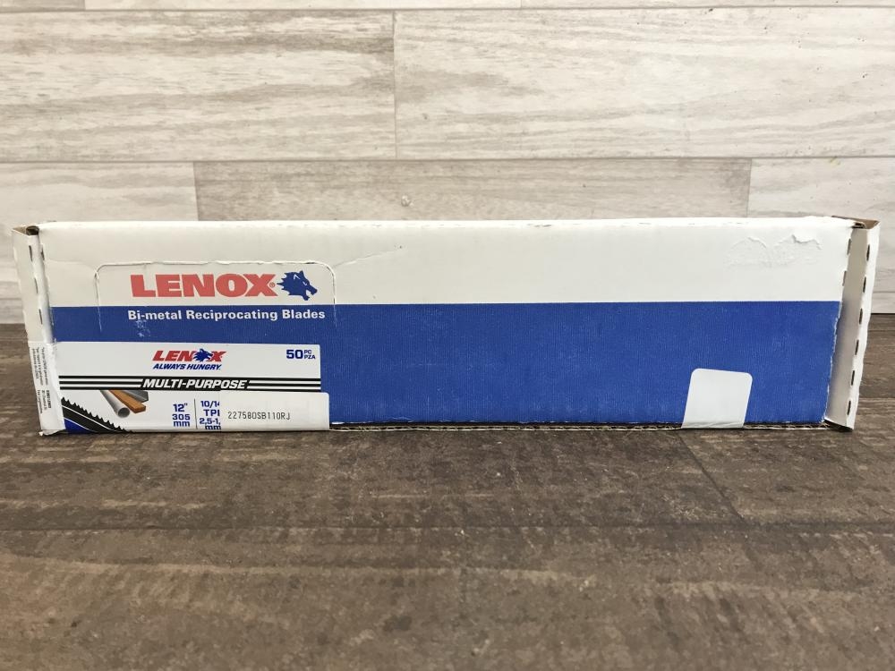 009▽未使用品・即決価格▽LENOX セーバーソーブレード 227580SB110RJ