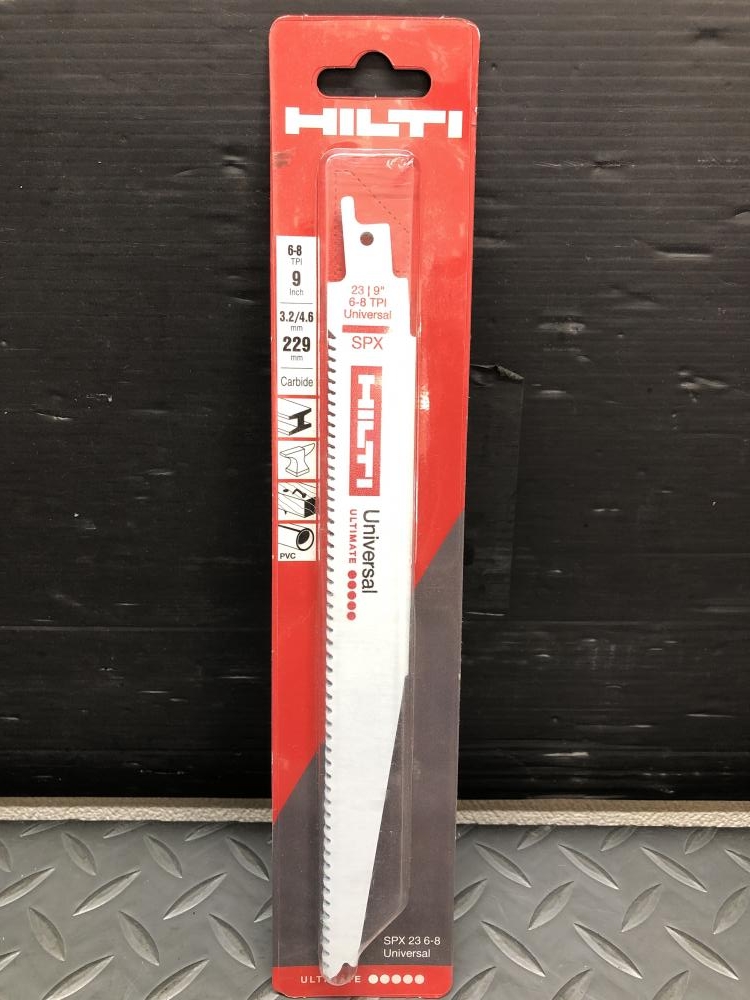 ヒルティ HILTI レシプロソー用ブレード SPX 23 6-8 Universalの ヒルティ HILTI レシプロソー用ブレード SPX 23 6-8 Universalの