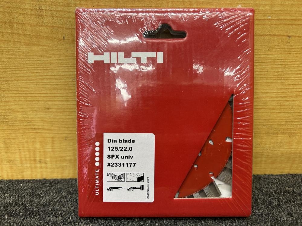 J3☆HILTI ヒルティ ダイヤモンドブレード #2331177 125×1.9×22mm 穴径