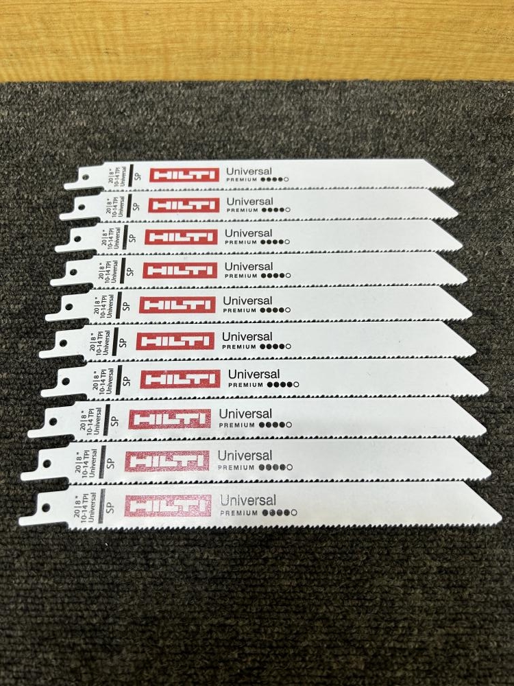 ヒルティ HILTI レシプロソー替刃 10枚セット 20/8 10-14TPIの