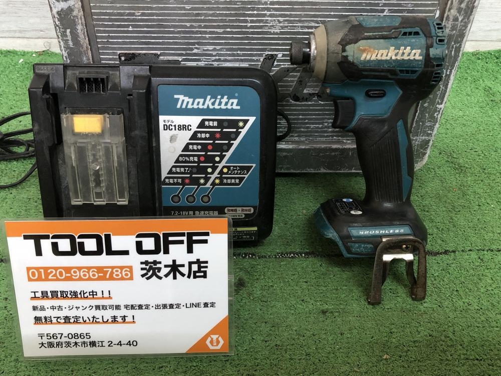 マキタ　td160d ジャンク makita マキタ 充電式インパクトドライバ TD160D 軸ブレ大