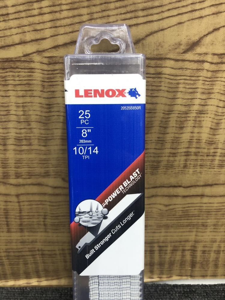 レノックス LENOX セーバーソーブレード 替刃 20535B850R 25PCの中古 未使用品 《千葉・市原》中古工具販売の専門店│  ツールオフ千葉市原店 ｜中古工具販売のツールオフ