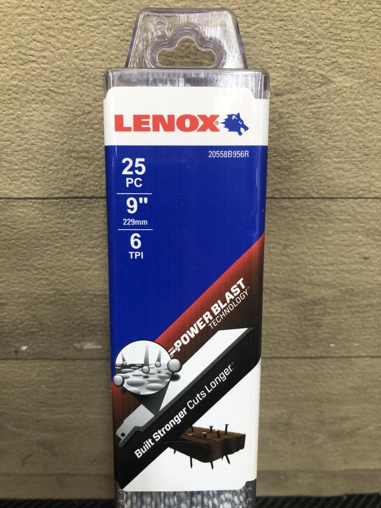 LENOX レノックス セーバーソーブレード 替刃 20558B956R 25PCの中古 