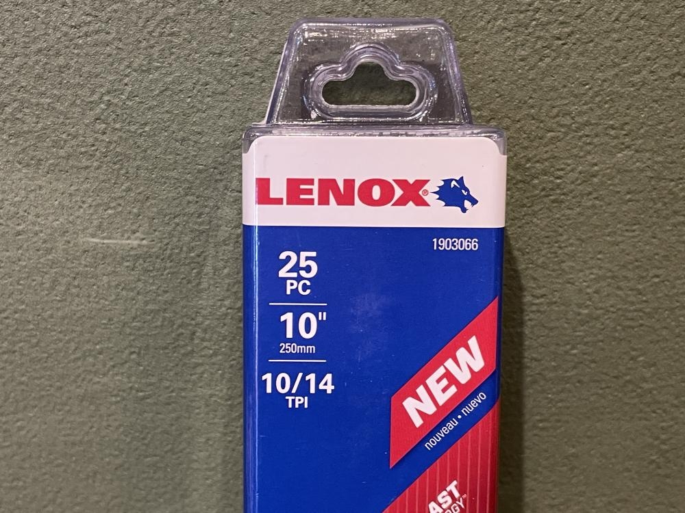 LENOX レノックス セーバーソーブレード 250㎜ 25枚 1903066 2箱の中古