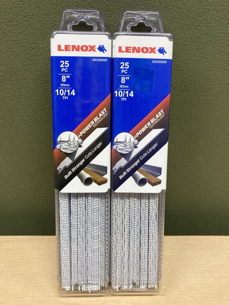 LENOX セーバーソー 替刃 203mm 50枚 レノックス セーバーソー替刃 300mm 5枚入 110R - 溶接用品プロ