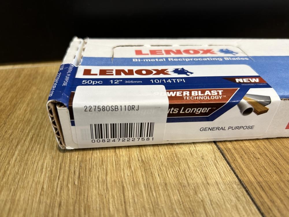 LENOX レノックス セーバーソーブレード 22758OSB110RJ 2パック 100枚セットの中古 未使用品  《東京・調布》中古工具販売の専門店│ ツールオフ調布店 ｜中古工具販売のツールオフ