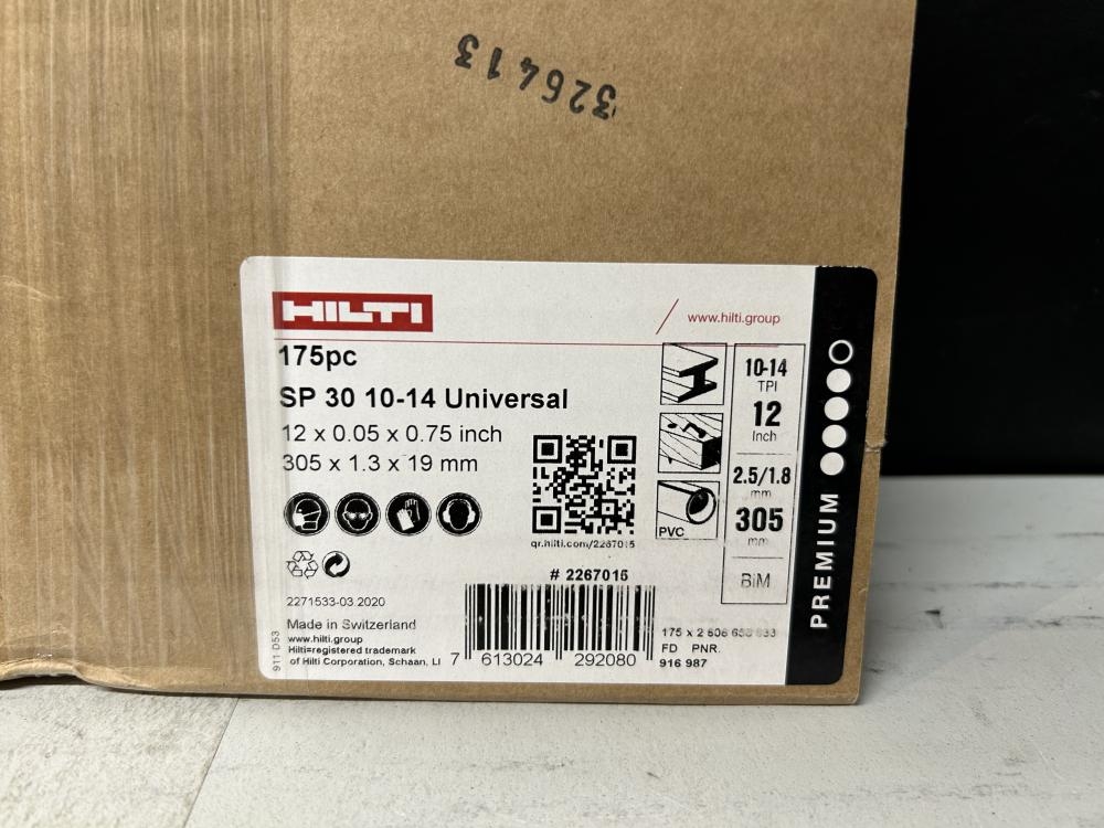HILTI セーバーソーブレード SP30 10-14 Universalの中古 未使用品