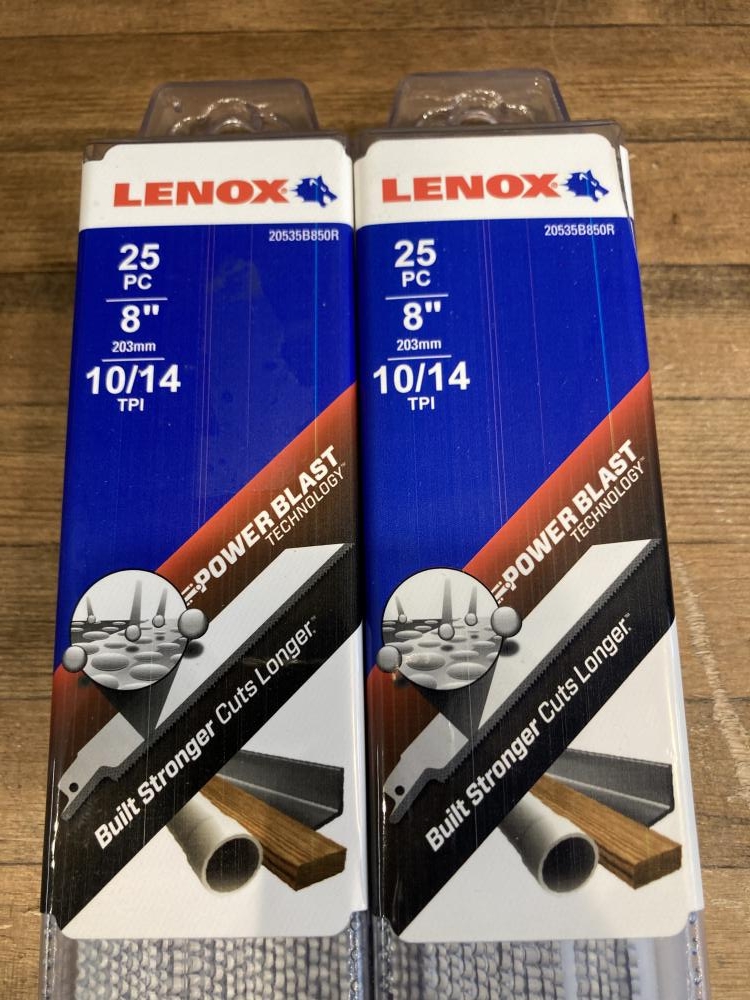 レノックス LENOX セーバーソーブレード 替刃 20535B850R 25PC 2セットの中古 未使用品 《東京・江戸川》中古工具販売の専門店│  ツールオフ江戸川店 ｜中古工具販売のツールオフ