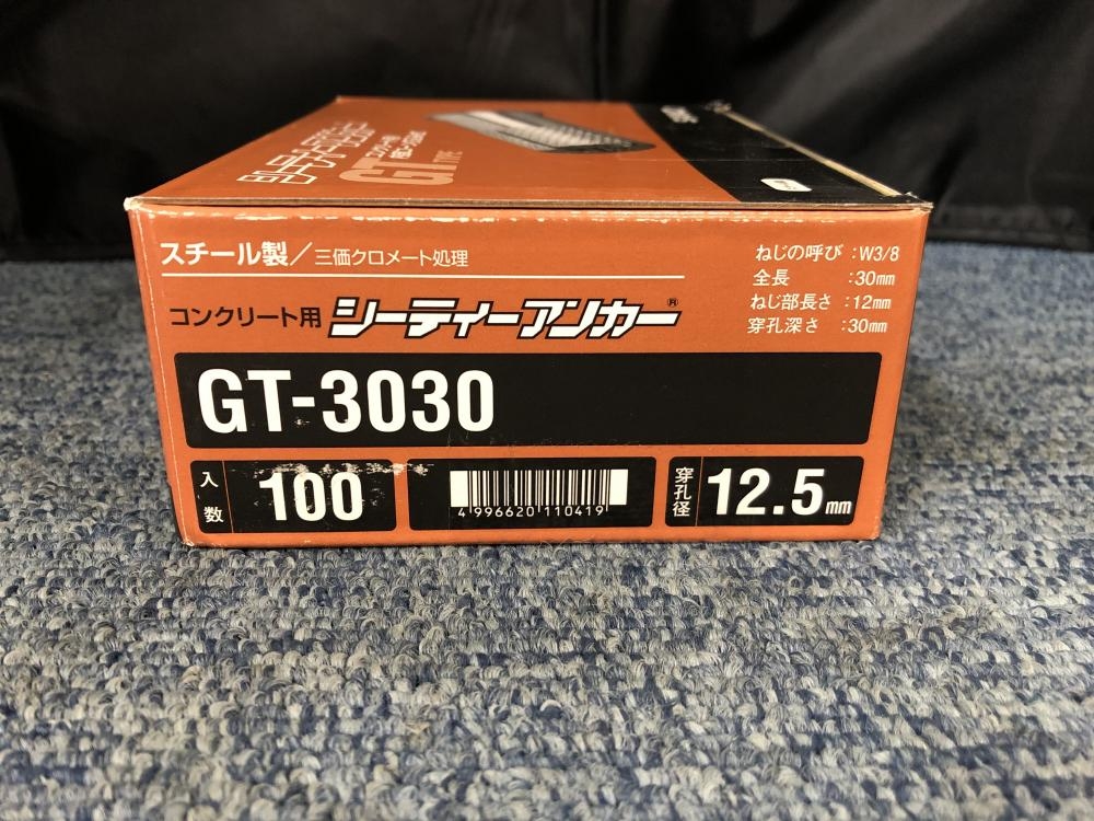 サンコーテクノ オールアンカー 100本 穿孔径12.5mm GT-3030の中古 未使用品 《神奈川・川崎》中古工具販売の専門店│  ツールオフ神奈川・川崎店 ｜中古工具販売のツールオフ