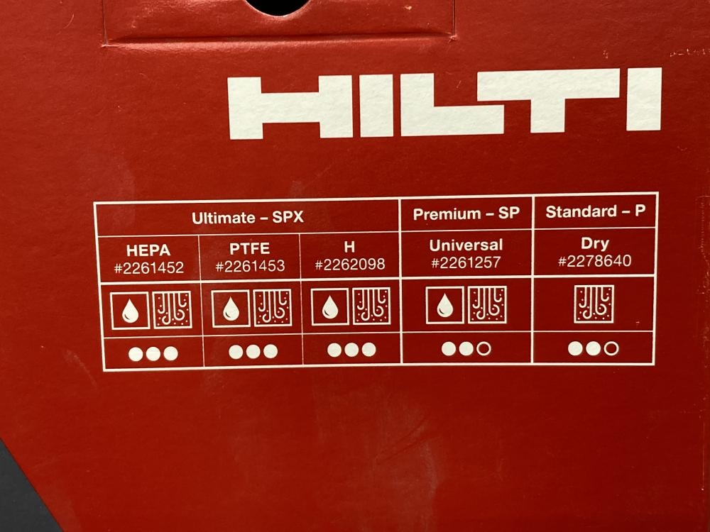 ヒルティ HILTI 集じん機用フィルター 2261452の中古 未使用品 《大阪
