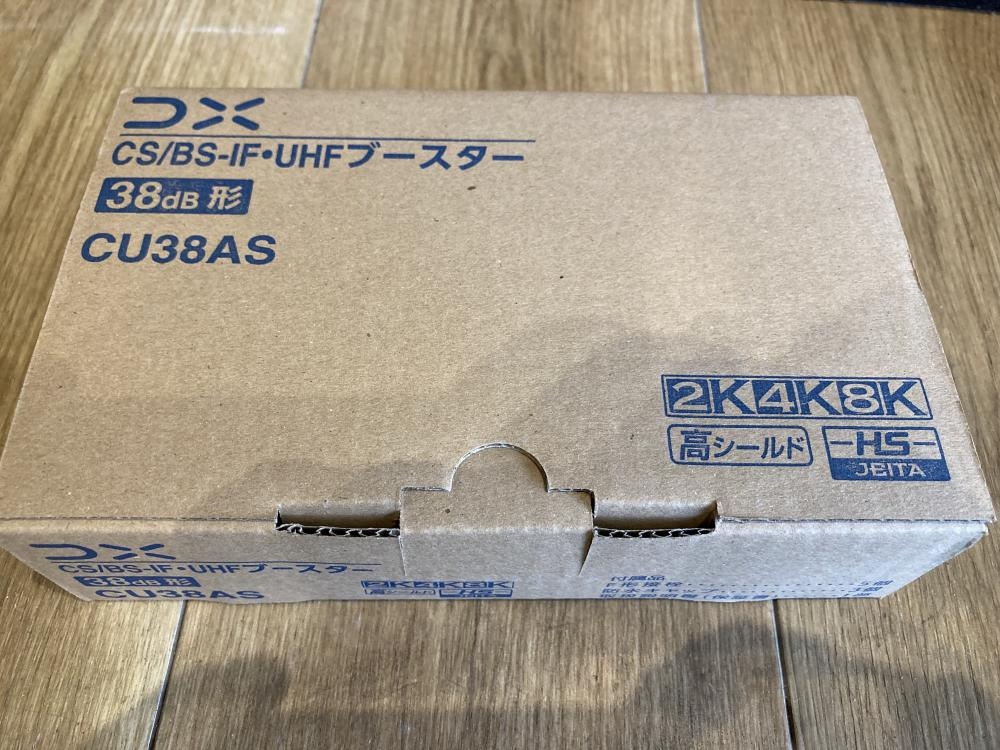 DXアンテナ CS/BS-IF・UHFブースター CU38ASの中古 未使用品 《東京