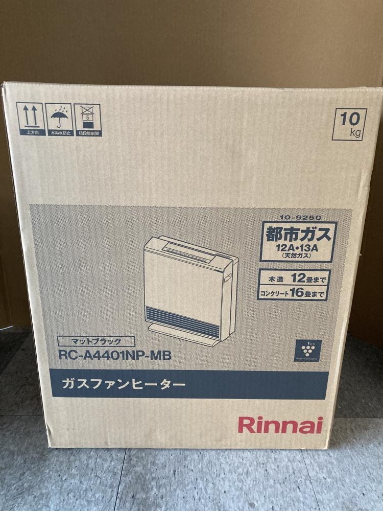 リンナイ ガスファンヒーター RC-A4401NP-MBの中古 未使用品 《神奈川