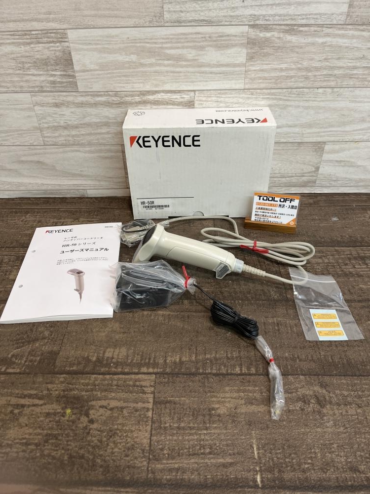 キーエンス KEYENCE 超小型ハンディバーコードスキャナー HR-50Rの中古 未使用品 《埼玉・入間》中古工具販売の専門店│  ツールオフ所沢入間店 ｜中古工具販売のツールオフ