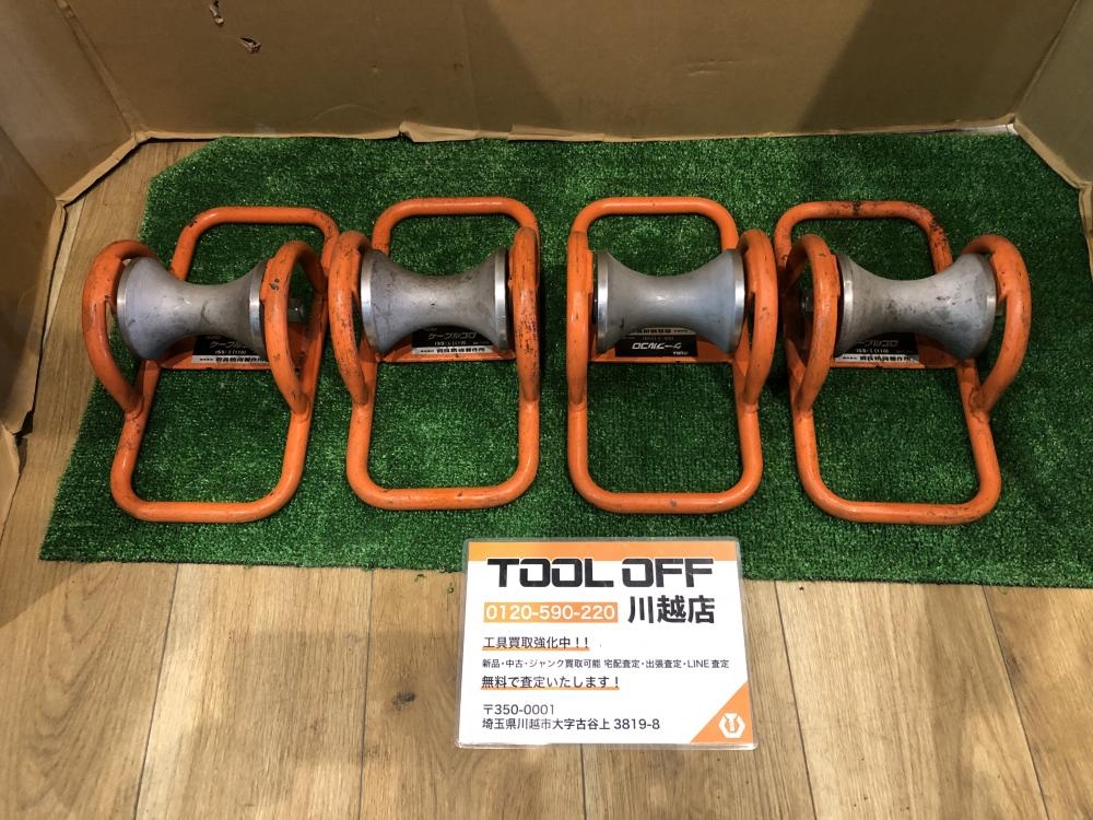 曽根　ケーブルコロ △▽0321 育良精機 イクラ 曽根 ケーブルコロ ISS-Ⅱ(200)ISS-2 ８個