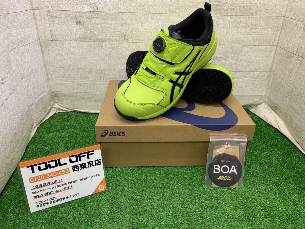 アシックス 安全靴 ウィンジョブ CP307 25.5cmの中古 未使用品 商品