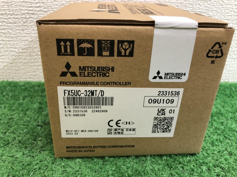 三菱 シーケンサー FX5UC-32MT/Dの中古 未使用品 《神奈川・川崎》中古