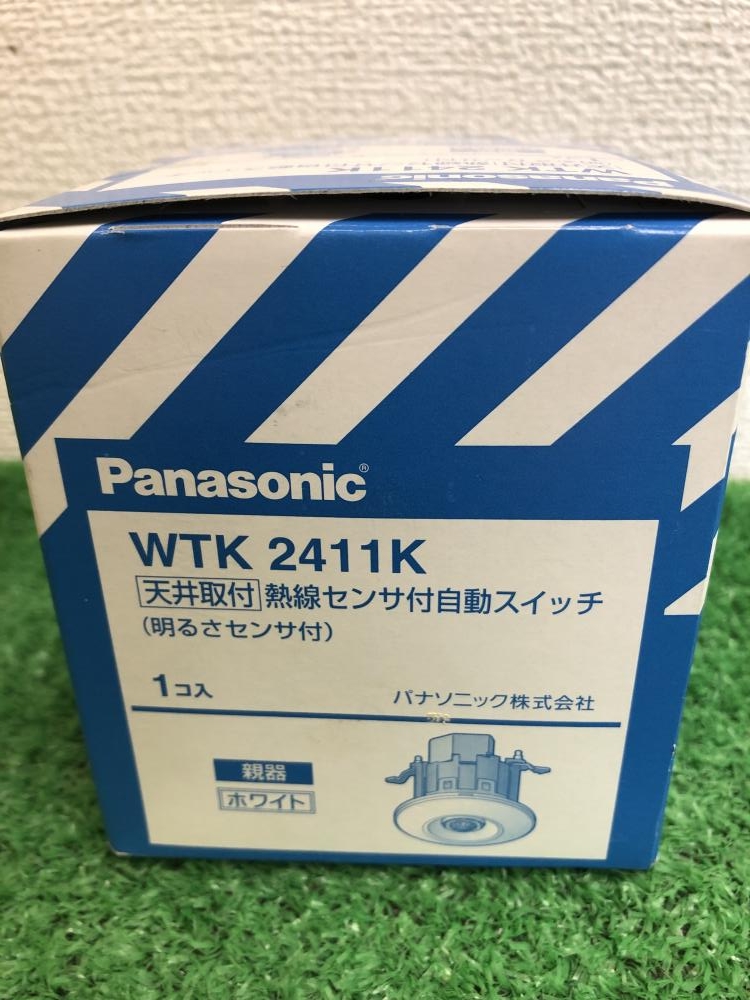 Panasonic 天井取付 熱線センサ付自動スイッチ WTK2411Kの中古 未使用品 《神奈川・川崎》中古工具販売の専門店│  ツールオフ神奈川・川崎店 ｜中古工具販売のツールオフ