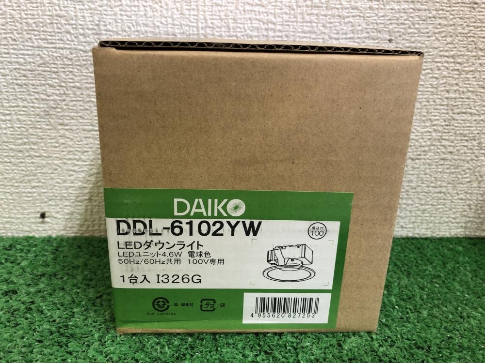 DDL-6102YW 4個セット 100φ 電球色-