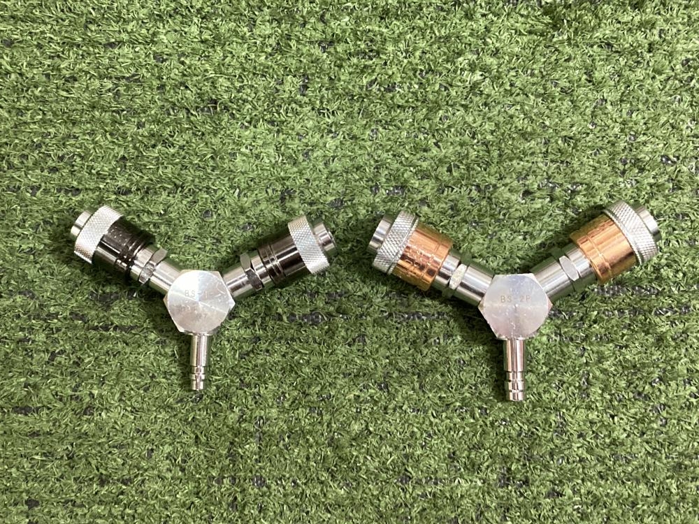 【中古】 ぼくはコック長 小池酸素 アポロコック 分岐用 2本セット BS-1P/BS-2Pの中古 未使用品