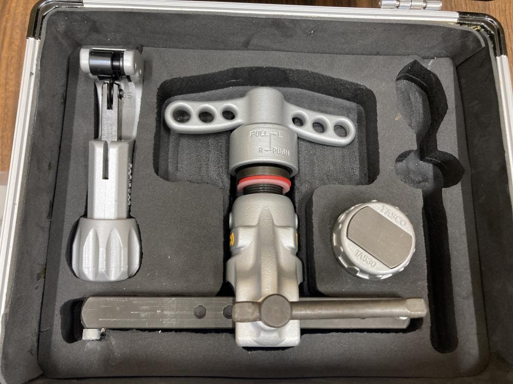 タスコ フレアリングツールセット TC105/TA530 ギアラチェット型の中古