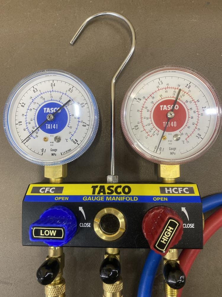 タスコ TA140G/TA141G ゲージマニホールド【船橋馬込店】【店頭取引
